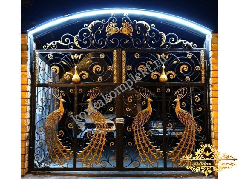 Ворота кованые, железные