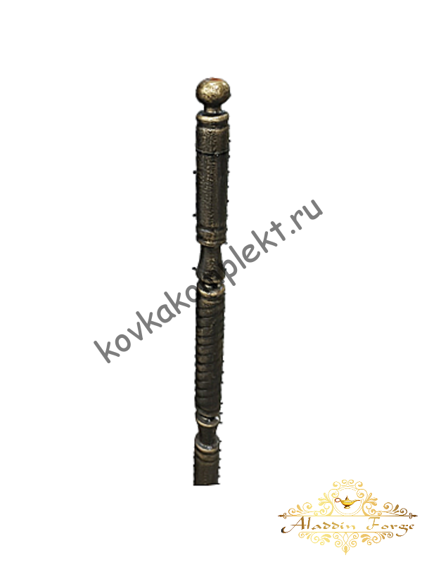 Столб кованый для перил 4,8 х 100 см (арт. 1500)
