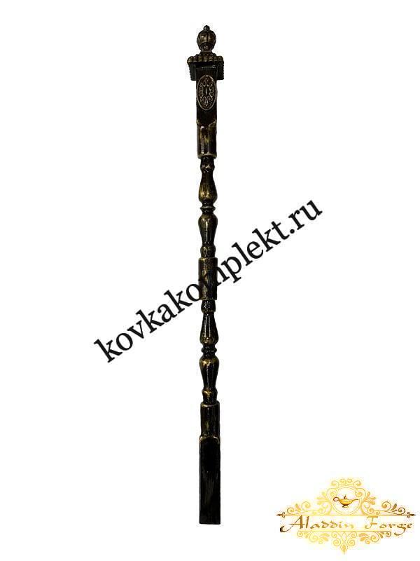 Столб кованый для перил 7,5 х 110 см (арт. 1504)