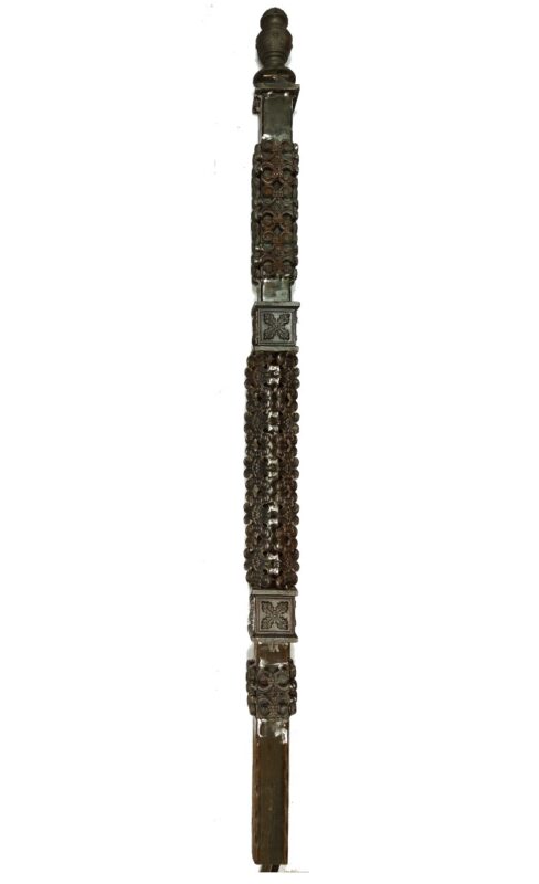 Столб кованый для перил 9 х 130 см (арт. 1534)